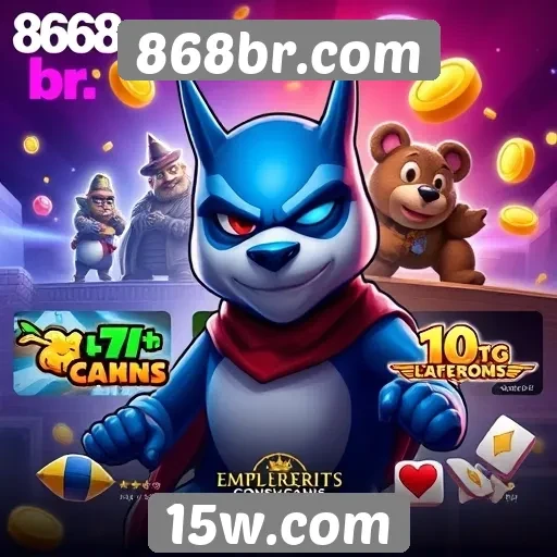 Análise da variedade de jogos no 868br.com