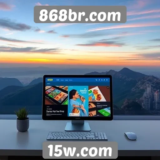 Navegação e usabilidade no 868br.com